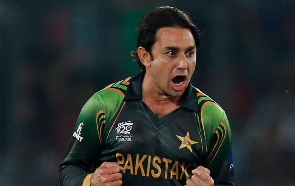 Pakistan's Saeed Ajmal has maximum (3) four-wicket hauls in the tournament.