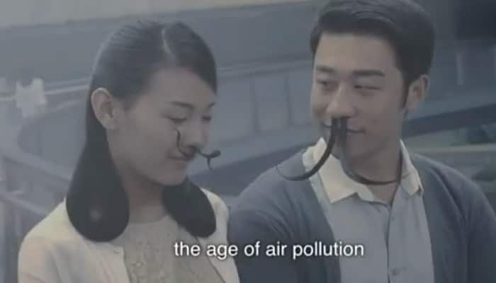 &#039;Hairy Nose&#039; fights China&#039;s air pollution with humor – Watch video!