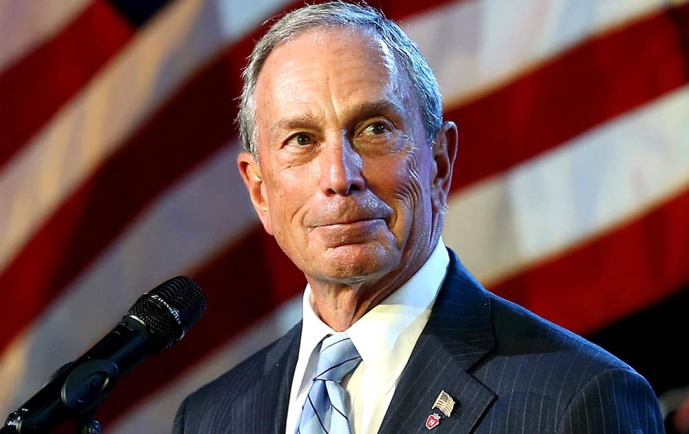 Michael Bloomberg - Net worth USD 40 billion