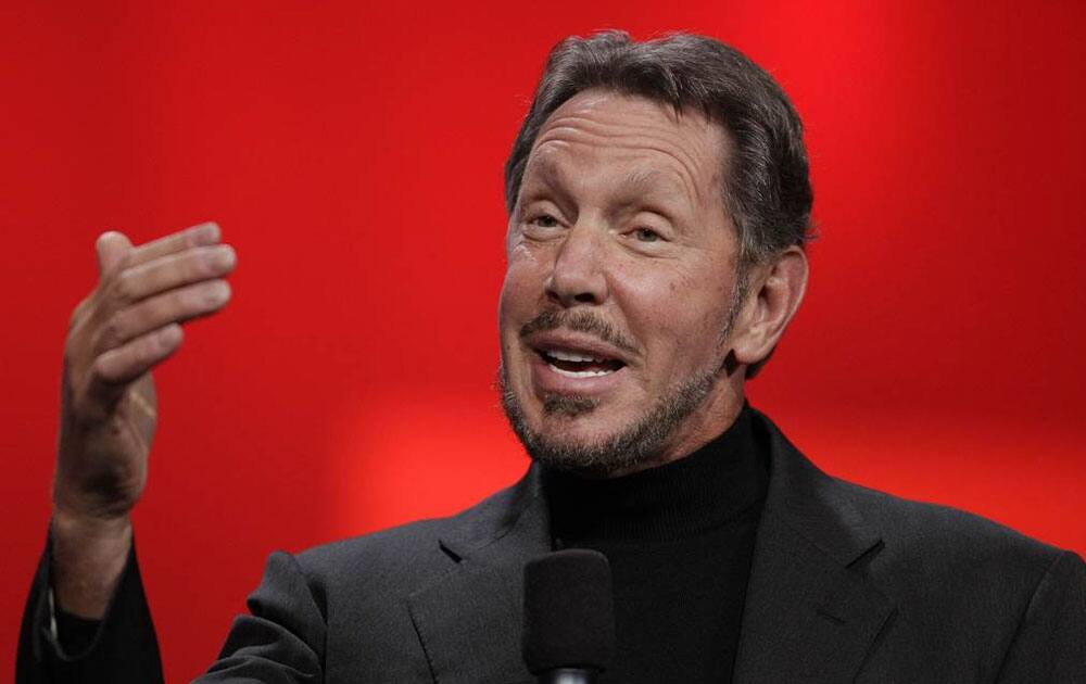 Larry Ellison - Net worth USD 43.6 billion