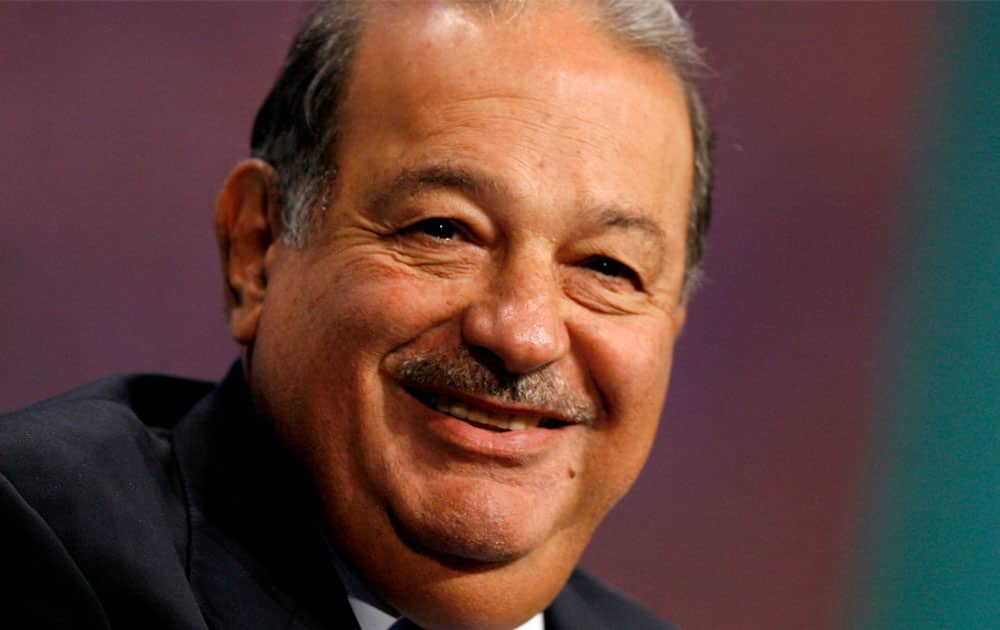 Carlos Slim Helu - Net worth USD 50 billion