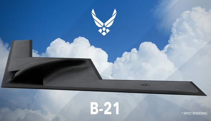 US Air Force creates sensation with pic of B-21 futuristic bomber 