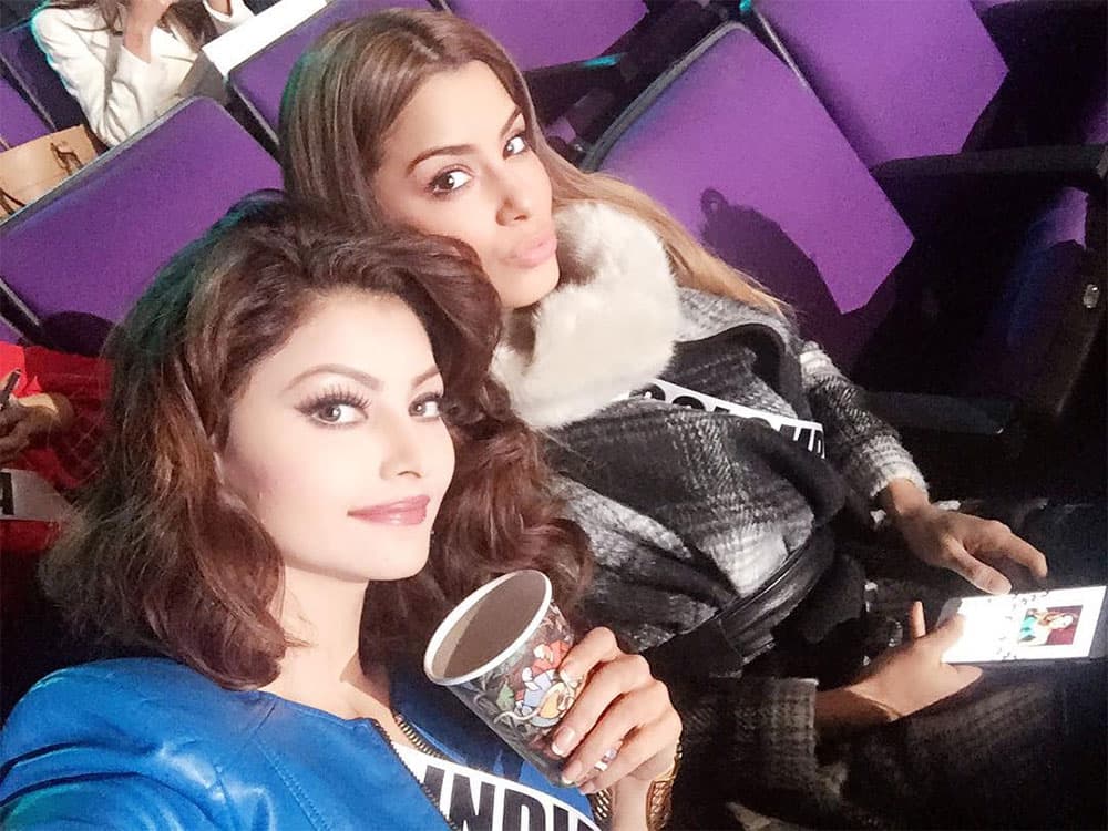 URVASHI RAUTELA :- Yayyyy!!! Super thrilled about my doll's n bestie's #ariadnagutierrez 's Hollywood debut in #xxx opposite #vindiesel... I wish you loads of happiness #muahhh missuniverse -instagram