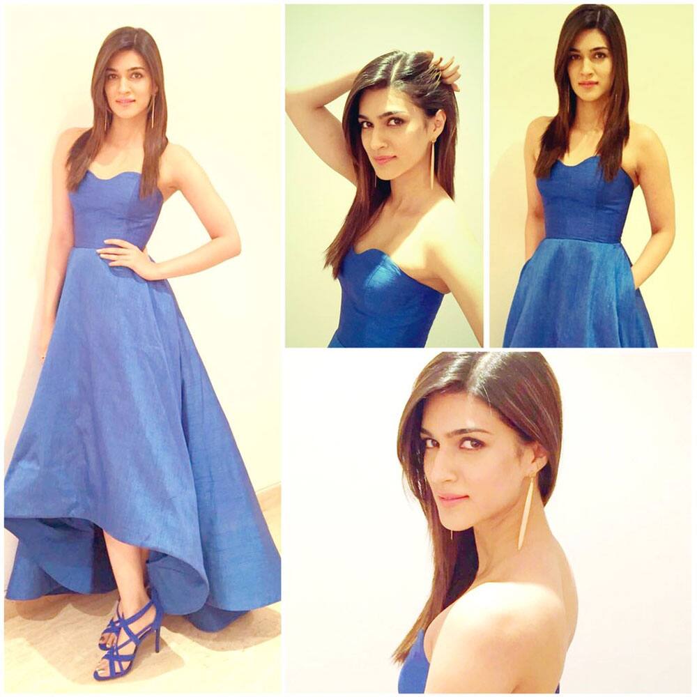 Kriti Sanon :- Thank you for the fun evening and the warm welcome into the Oasis family! Me today..styled by @shaleenanathani -twitter