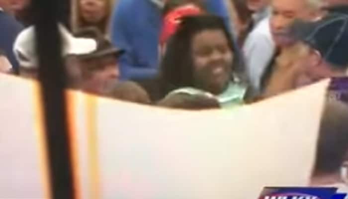 Black woman humiliated at Donald Trump&#039;s rally: Watch