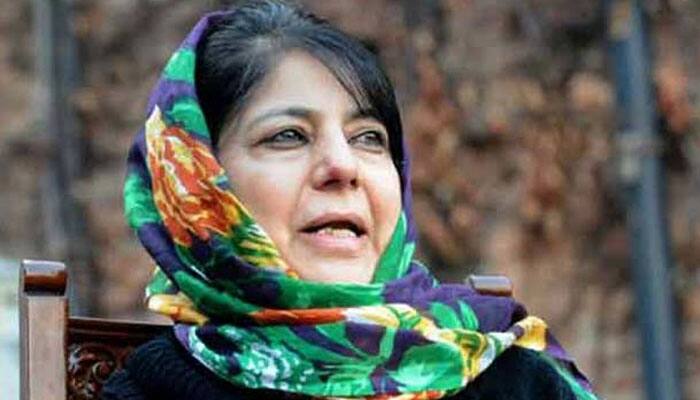 J&amp;K govt formation: Mehbooba Mufti hints at moving on with BJP, meets governor