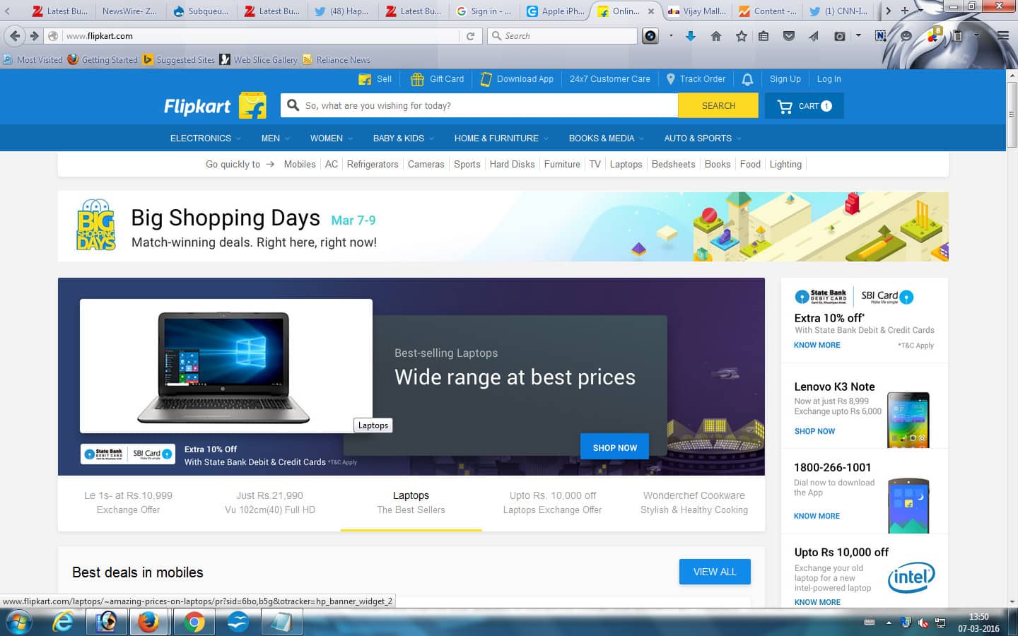 Flipkart Big Shopping Days: Match winning deals in mobiles