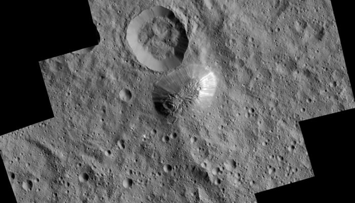 Dawn&#039;s one year at Ceres: A mysterious mountain on dwarf planet!