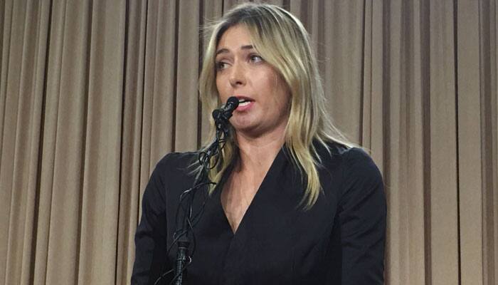 WATCH: Five-time Grand Slam champion Maria Sharapova reveals she failed a drugs test