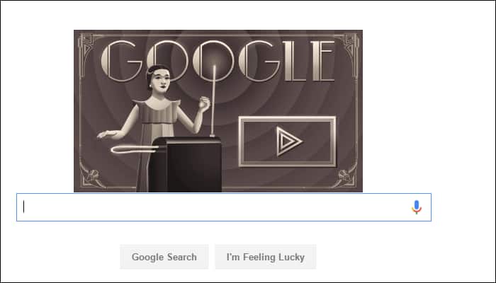 Clara Rockmore’s 105th birthday: Google honours theremin virtuoso with an interactive doodle!