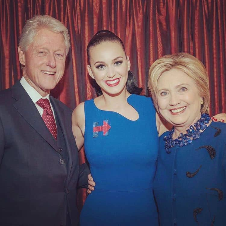 KATY PERRY :- Let’s USE OUR VOICE & elect a president Text KATY to 47246 to volunteer for hillaryclinton… -instagram