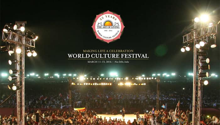 World Culture Festival row: Not fair to doubt intent of Sri Sri Ravi Shankar&#039;s Art of Living, says Naqvi in RS