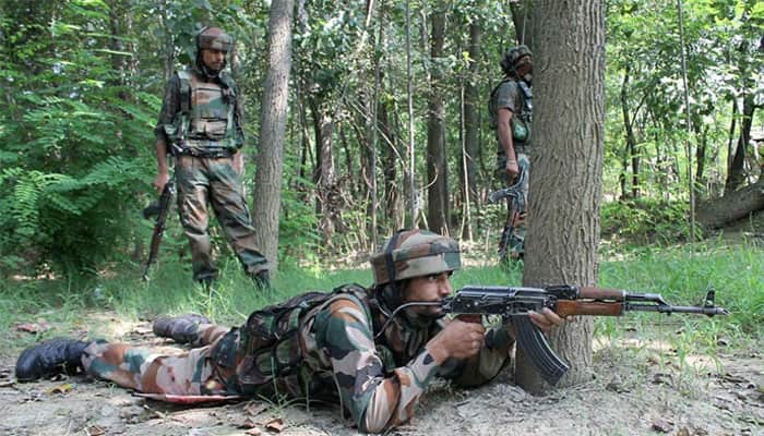 Fierce gunbattle underway in J&amp;K&#039;s Pulwama, two militants neutralised