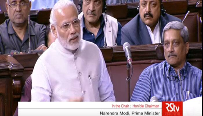 When PM Narendra Modi invoked Indira Gandhi in Parliament to take a dig at Congress - FULL VIDEO