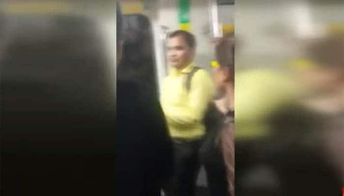 Is it women empowerment? Drunk women hurl abuses at man in Delhi Metro