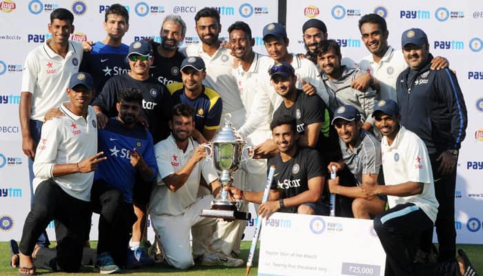 Irani Cup: Rest of India batsmen chase mammoth total against Mumbai to lift trophy