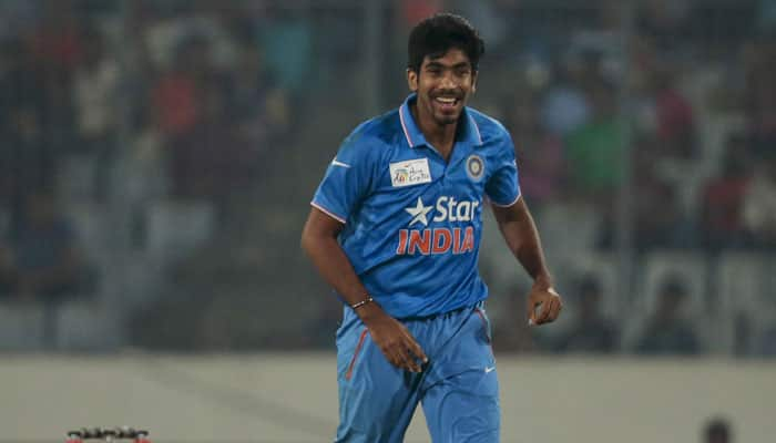 WATCH: Jasprit Bumrah uproots Chris Gayle&#039;s stumps in warm-up match at Eden Gardens