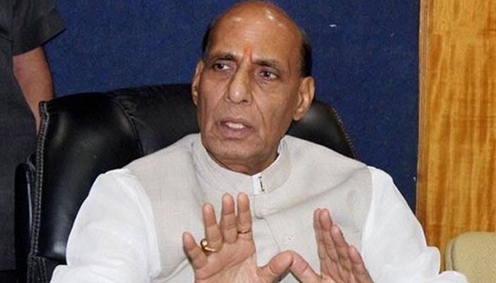 J&amp;K Guv NN Vohra meets Rajnath Singh, discusses on implementation of Rs 80,000 crore package 