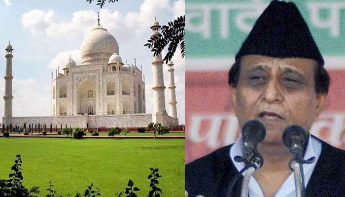 Azam Khan supports Taj Mahal was &#039;Tejomahalay&#039;, dares Shiv Sena to demolish it like Babri Masjid