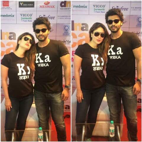 Kareena and Arjun Kapoor geared up for DNA half marathon -twitter