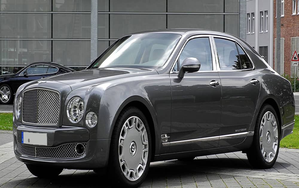 5. Bentley Mulsanne, priced at Rs 7.5 crore 