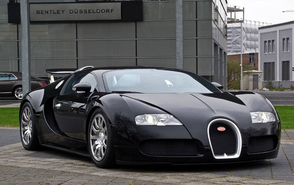 1. Bugatti Veyron EB 16.4 priced at Rs 38 crore 
