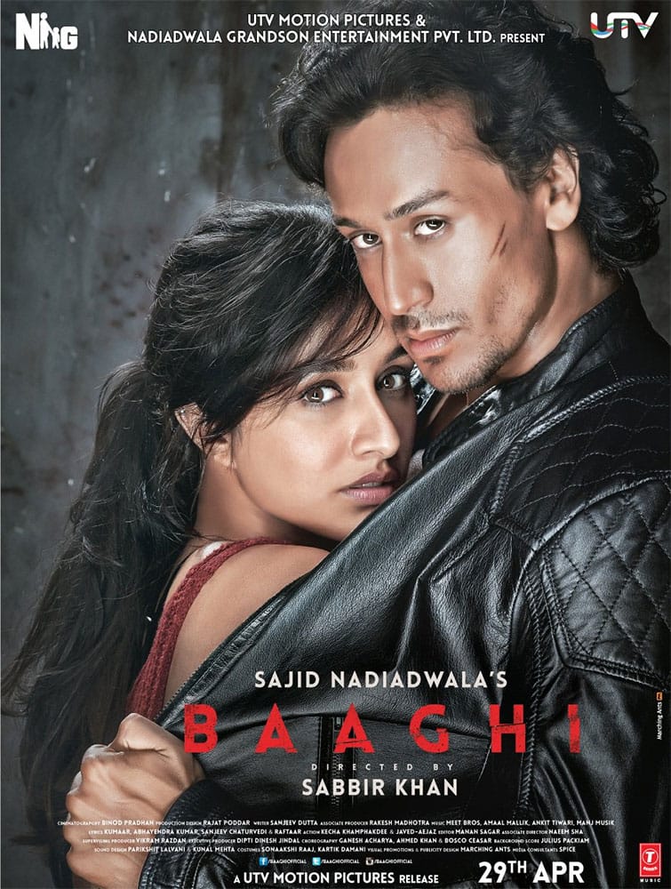 Gear up for #BaaghiTrailer today at 6PM! @iTIGERSHROFF @ShraddhaKapoor #SajidNadiadwala @sabbir24x7 -twitter