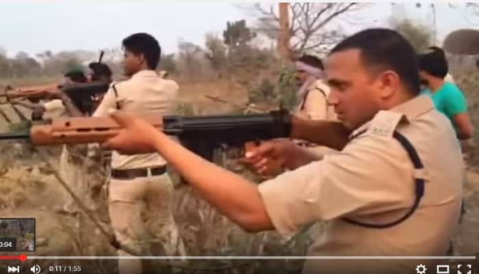 Watch: Chhattisgarh cops fired over 100 shots to kill a bear but only 16 hit the target