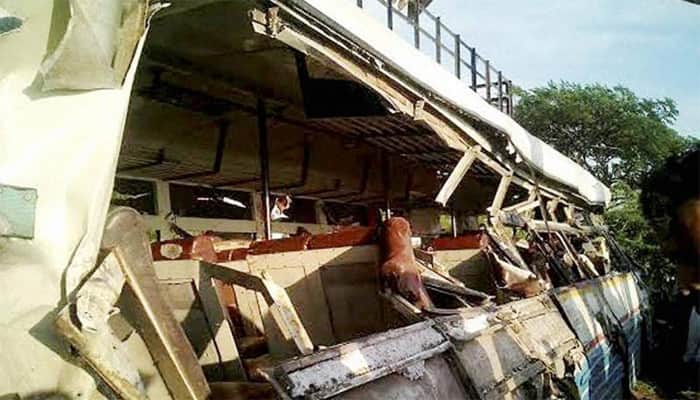 Bus, lorry collide in Tamil Nadu; 8 dead, 20 wounded