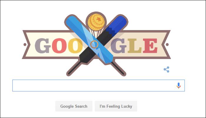 India vs New Zealand WT20: Google commemorates with doodle!