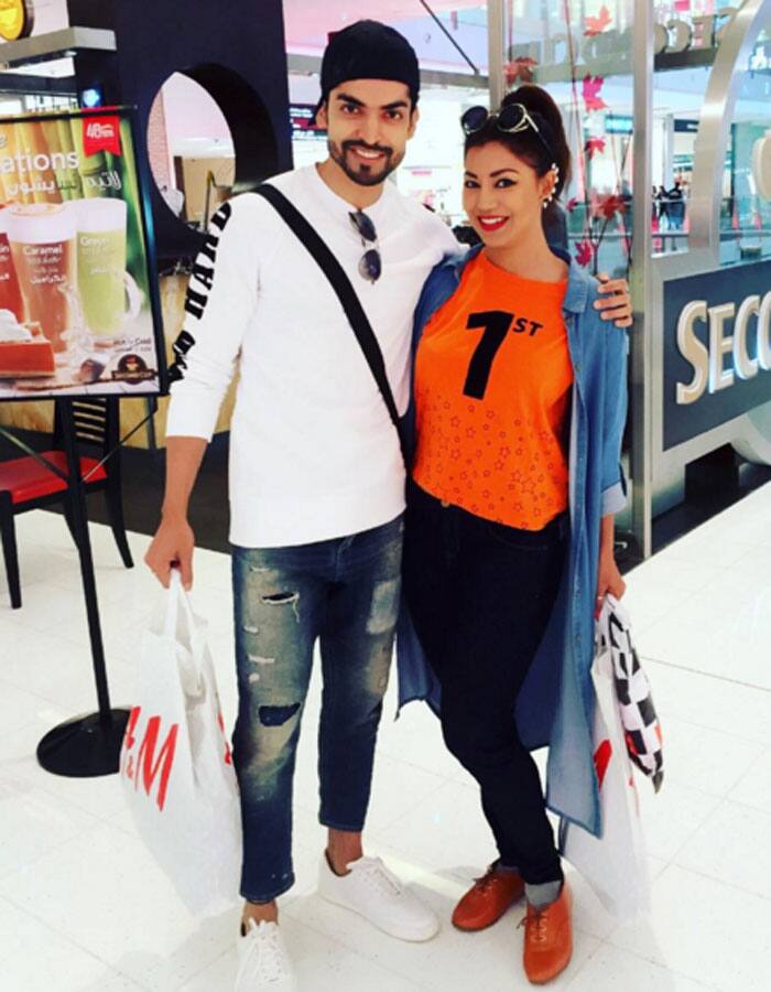 Gurmeet Chaudhary and Debina Bonnerjee.