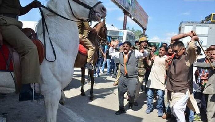 Watch: BJP MLA Ganesh Joshi denies attacking horse, posts new video
