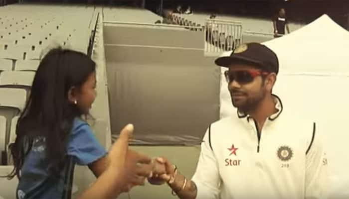 VIDEO: WATCH Virat Kohli&#039;s sweet gesture towards little girl...