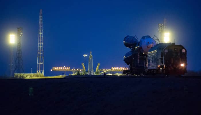 This Soyuz spacecraft will carry a trio of &#039;nauts&#039; to ISS this week