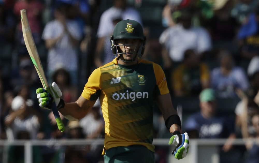 Faf du Plessis (46 balls): Dynamic South African batsman hammered a ton off just 46 balls against West Indies at Johannesburg in 2015.
