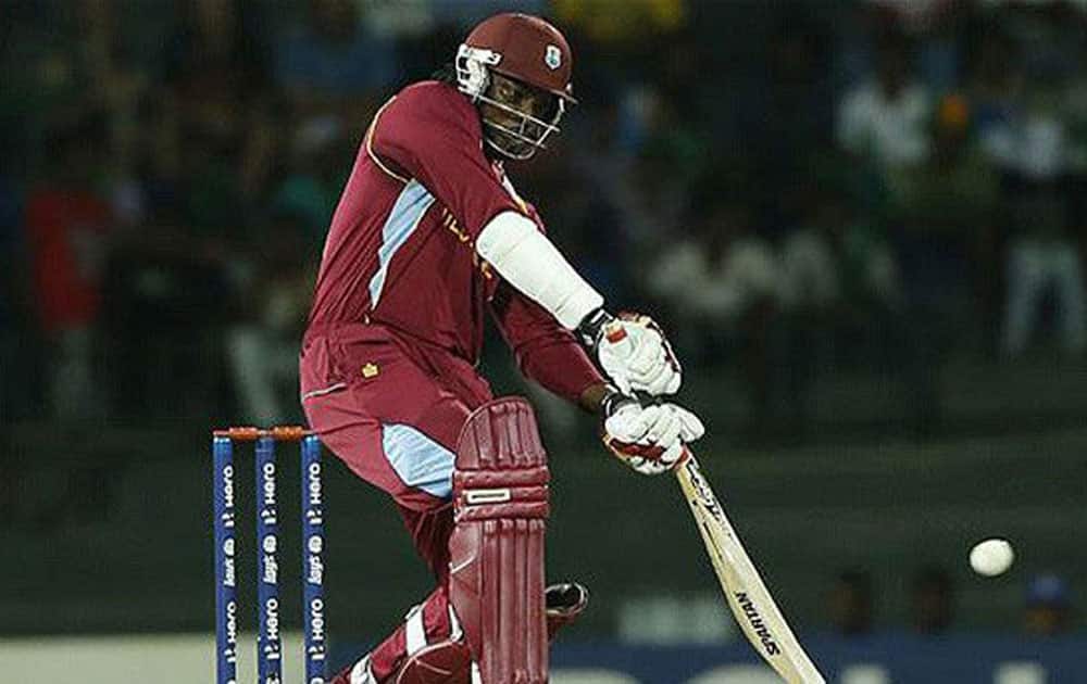 Chris Gayle (50 balls): Gayle became the first batsman to smash a ton in ICC World Twenty20 when he hit 117 runs against South Africa in 2007.