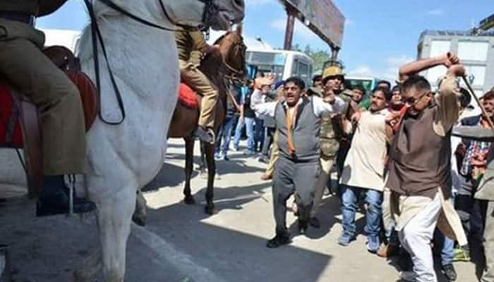 MLA Ganesh Joshi, who attacked horse &#039;Shaktiman&#039;, arrested; BJP says &#039;political conspiracy&#039;