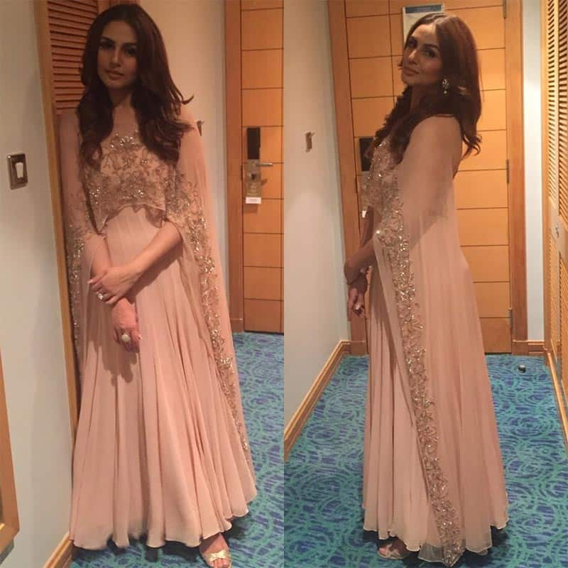 Tonight getting dressed for #TOIFA2016 on duty for technical awards .. celebrating the best. Twitter@humasqureshi