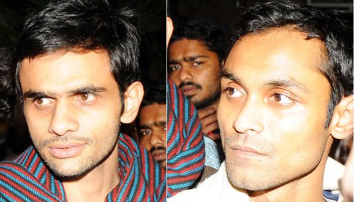 Umar Khalid, Anirban Bhattacharya released from Tihar jail; supporters celebrate holi at JNU campus