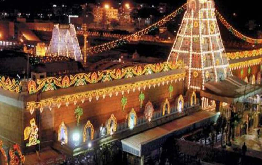 2. Tirupati Balaji Temple 