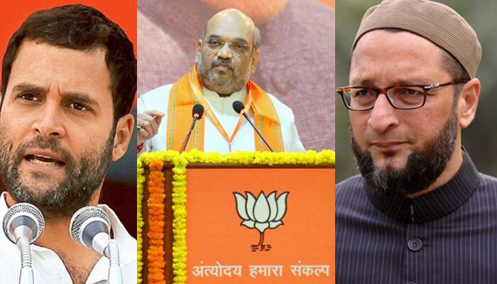 Amit Shah blasts Rahul Gandhi, Owaisi in his speech at BJP&#039;s National Executive meeting - Top 10 quotes