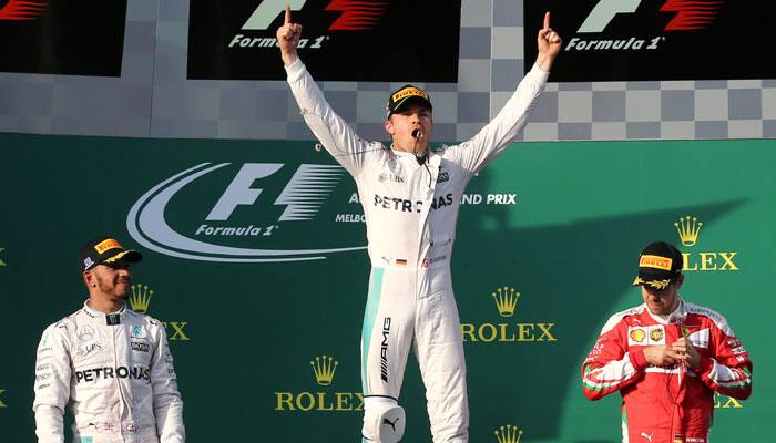 Lewis Hamilton upstaged by teammate Nico Rosberg in eventful Aussie GP​