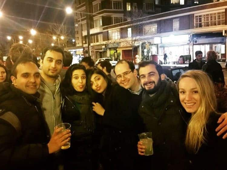 shruti haasan :- Londoning with the lovely lbs peeps utkarshsain natashaabhalla karthiks25 -instagram