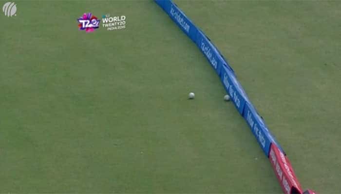 VIDEO: BIZARRE! Two balls found on field during India-Pakistan World Twenty20 match