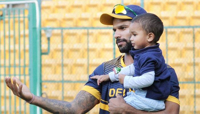 VIDEO: ADORABLE! Shikhar Dhawan&#039;s son Zoravar recites his first nursery rhyme