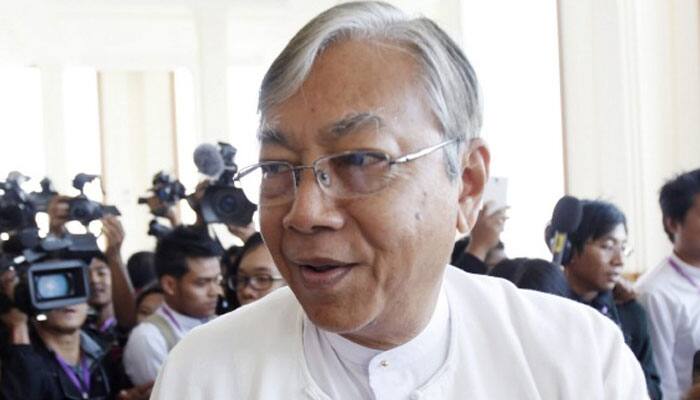 Myanmar Parliament approves U Htin Kyaw&#039;s plan for govt formation