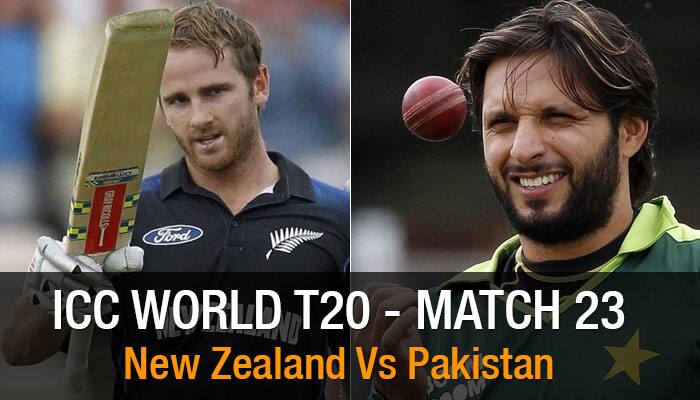 ICC World Twenty20, Match 23: Pakistan vs New Zealand - As it happened...