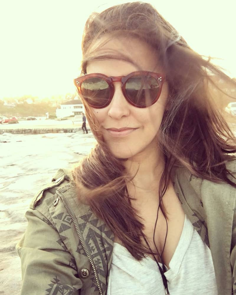 Neha Dhupia ‏:- Windswept in #clovelly  -twitter