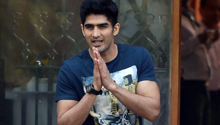 Concerned Vijender Singh talks &#039;boxing&#039; with PM Narendra Modi