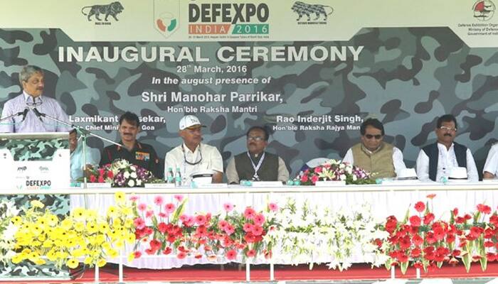 DefExpo 2016 begins, Manohar Parrikar unveils Defence Procurement Policy 